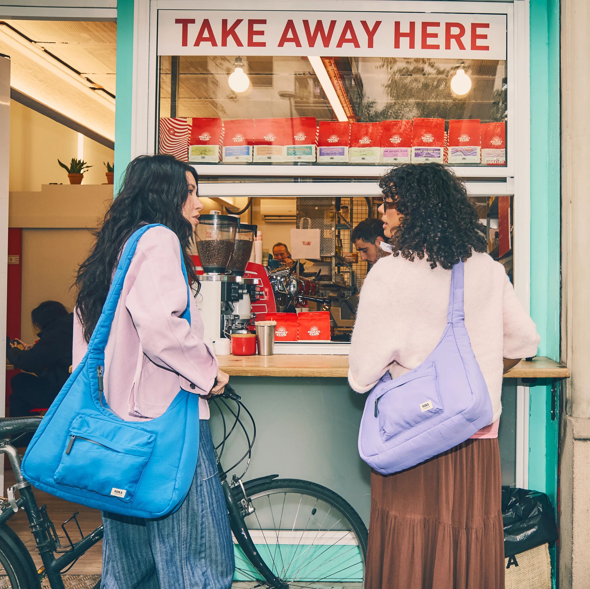 Belsize Malibu Blue | Eco-Friendly Crossbody Bag | ROKA London
