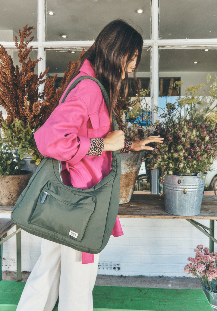 Belsize Crossbody Bag in Olive