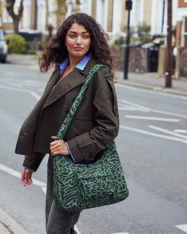 Belsize Crossbody Bag in Animal Artichoke