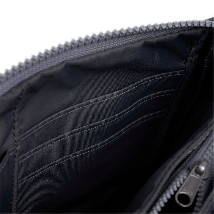Carnaby Crossbody XL Faded Black Recycled Canvas