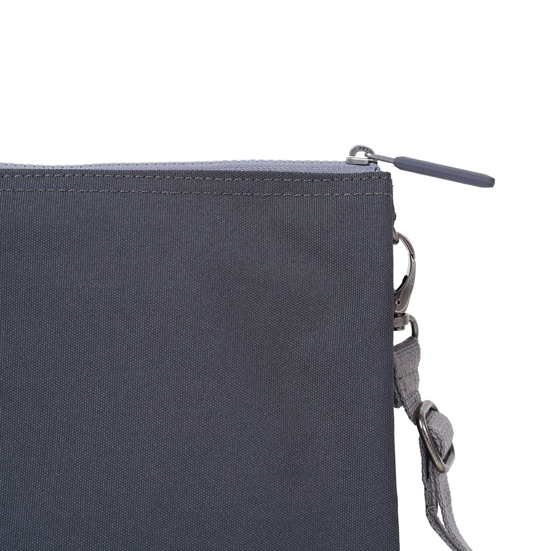 Carnaby Crossbody XL Faded Black Recycled Canvas
