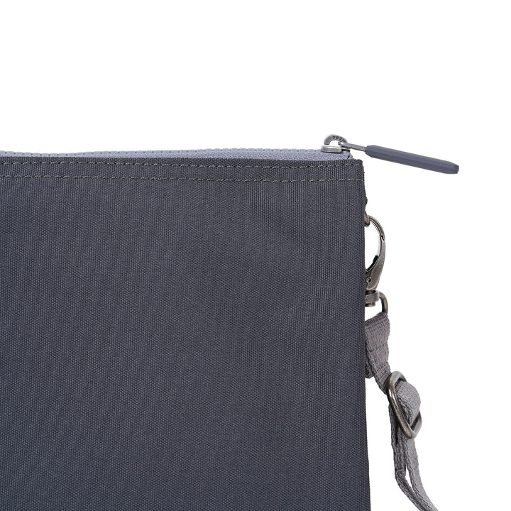 Carnaby Crossbody XL Faded Black Recycled Canvas