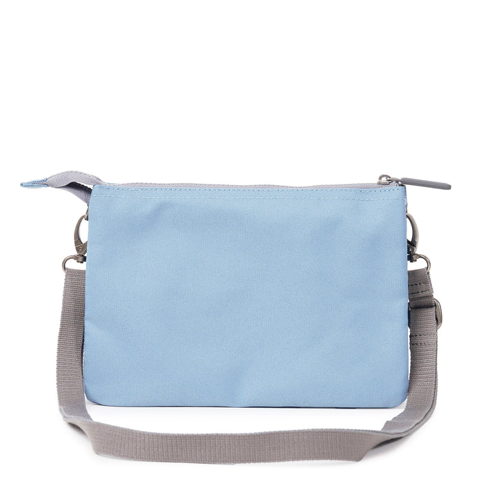 Carnaby Crossbody XL Retro Blue Recycled Canvas