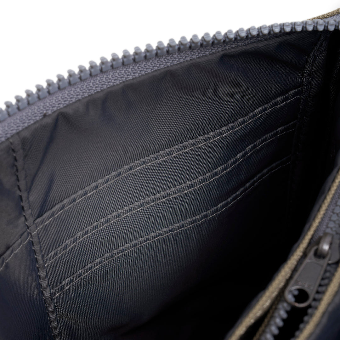 Carnaby Crossbody XL Taupe Recycled Canvas