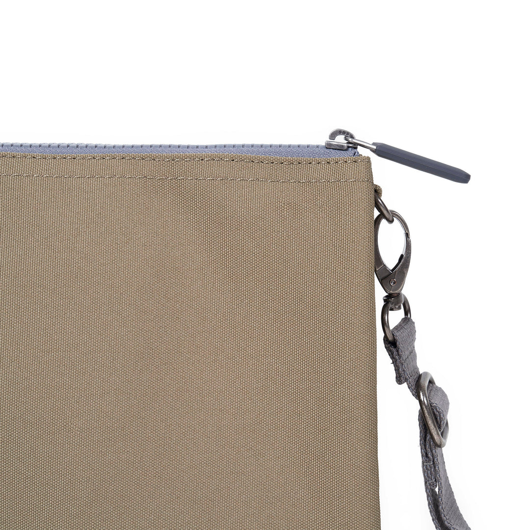 Carnaby Crossbody XL Taupe Recycled Canvas