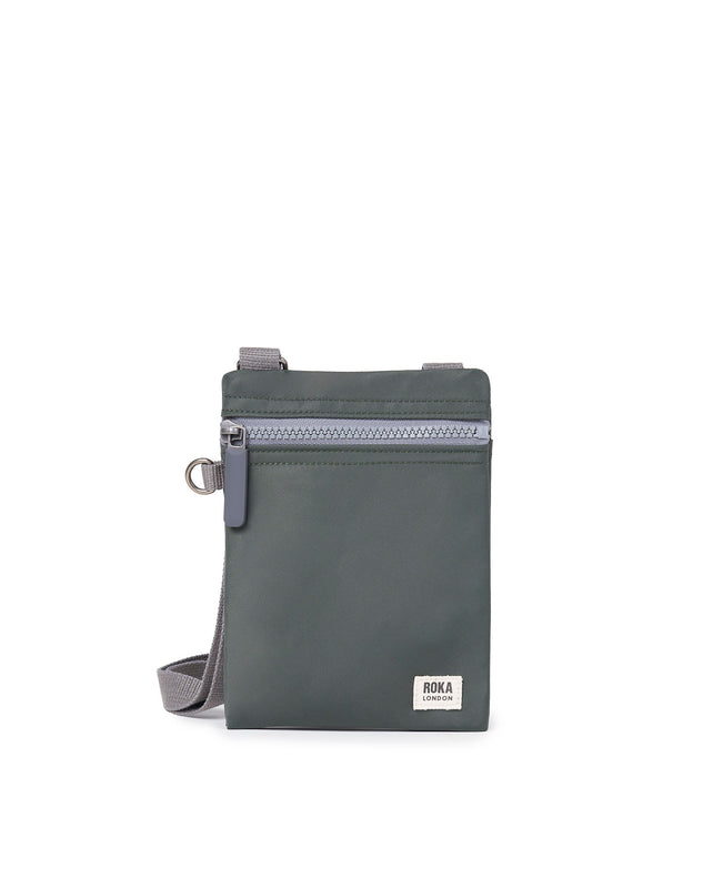Chelsea Pocket Sling Bag in Thyme