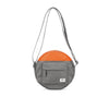 Creative Waste Paddington Crossbody Bag in Graphite/Burnt Orange