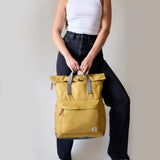 Canfield Roll Top Backpack in Teal