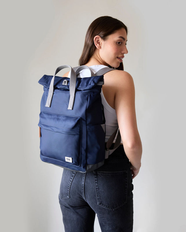 Canfield Roll Top Backpack in Bran