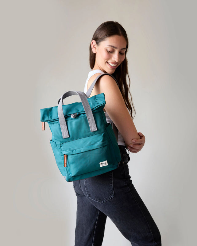 Canfield Roll Top Backpack in Majestic Purple