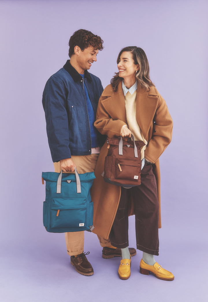 Canfield Roll Top Backpack in North Sea