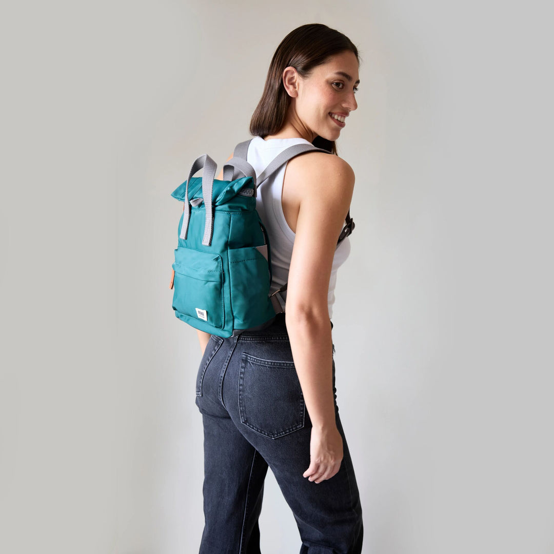 Canfield Roll Top Backpack in Smoke