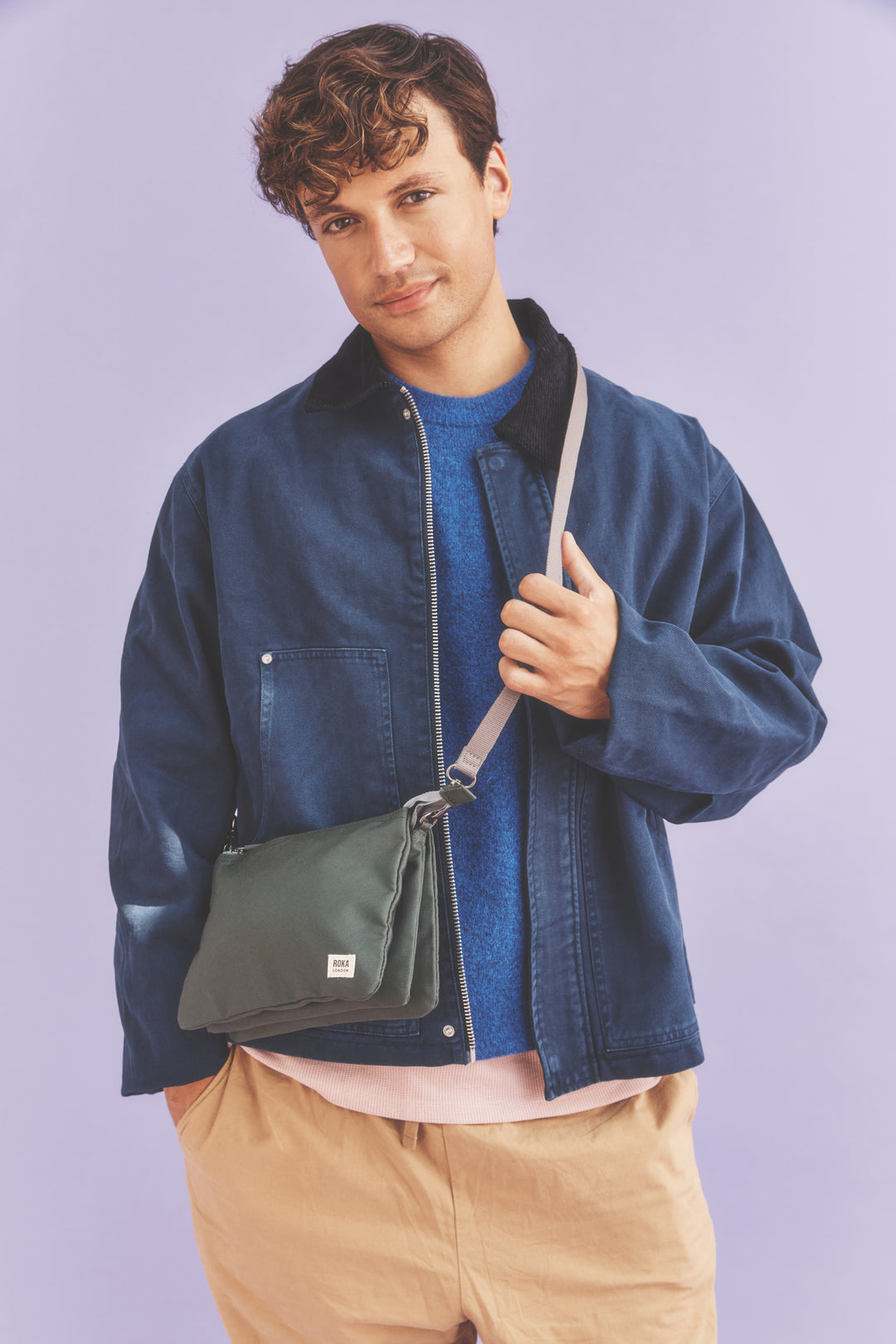 Carnaby Crossbody Bag in Thunderstorm