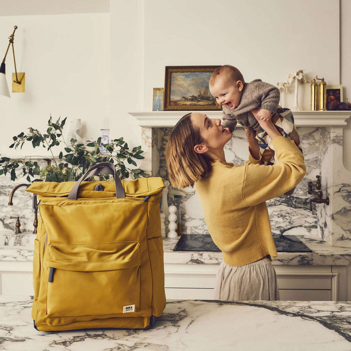 Primrose Baby Changing Bag in Corn