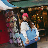 Portobello Tote Bag in Light Wash Denim