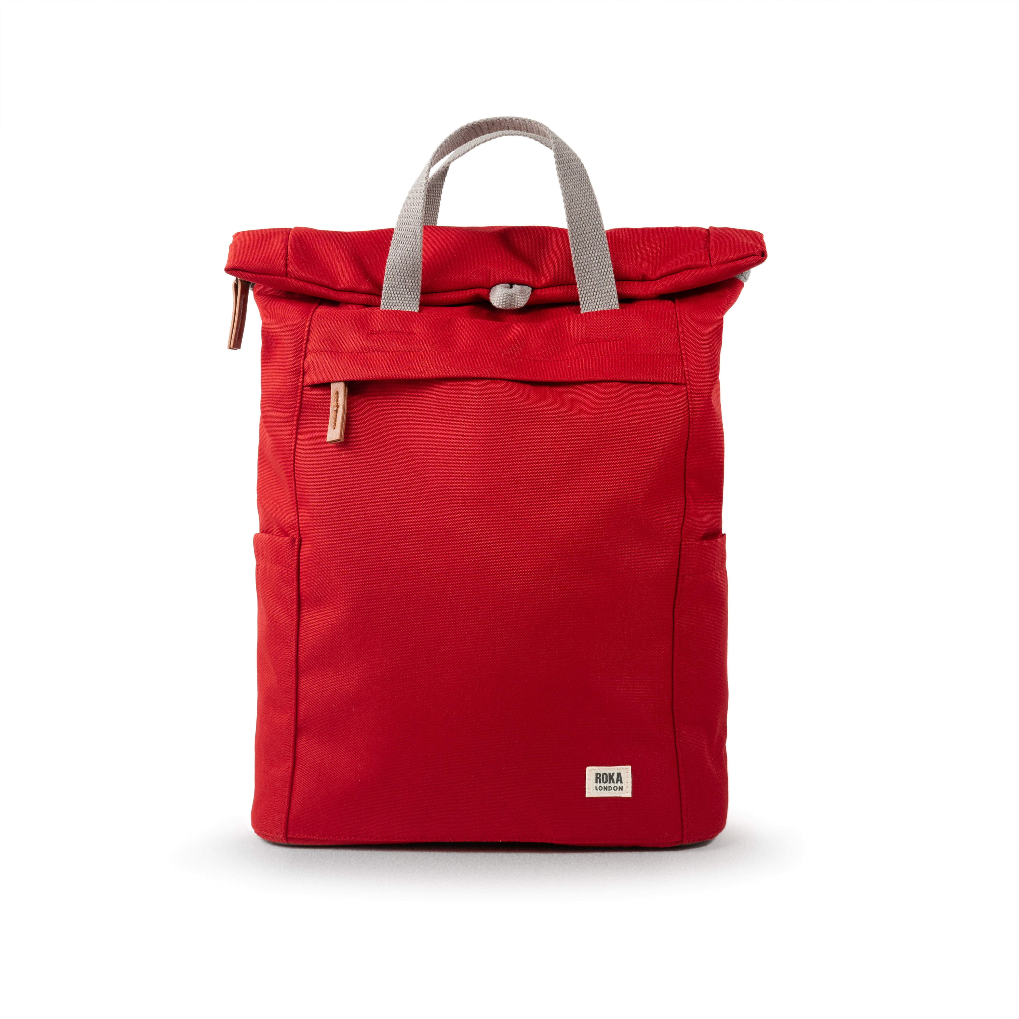 Finchley Backpack in Mars Red – ROKA London