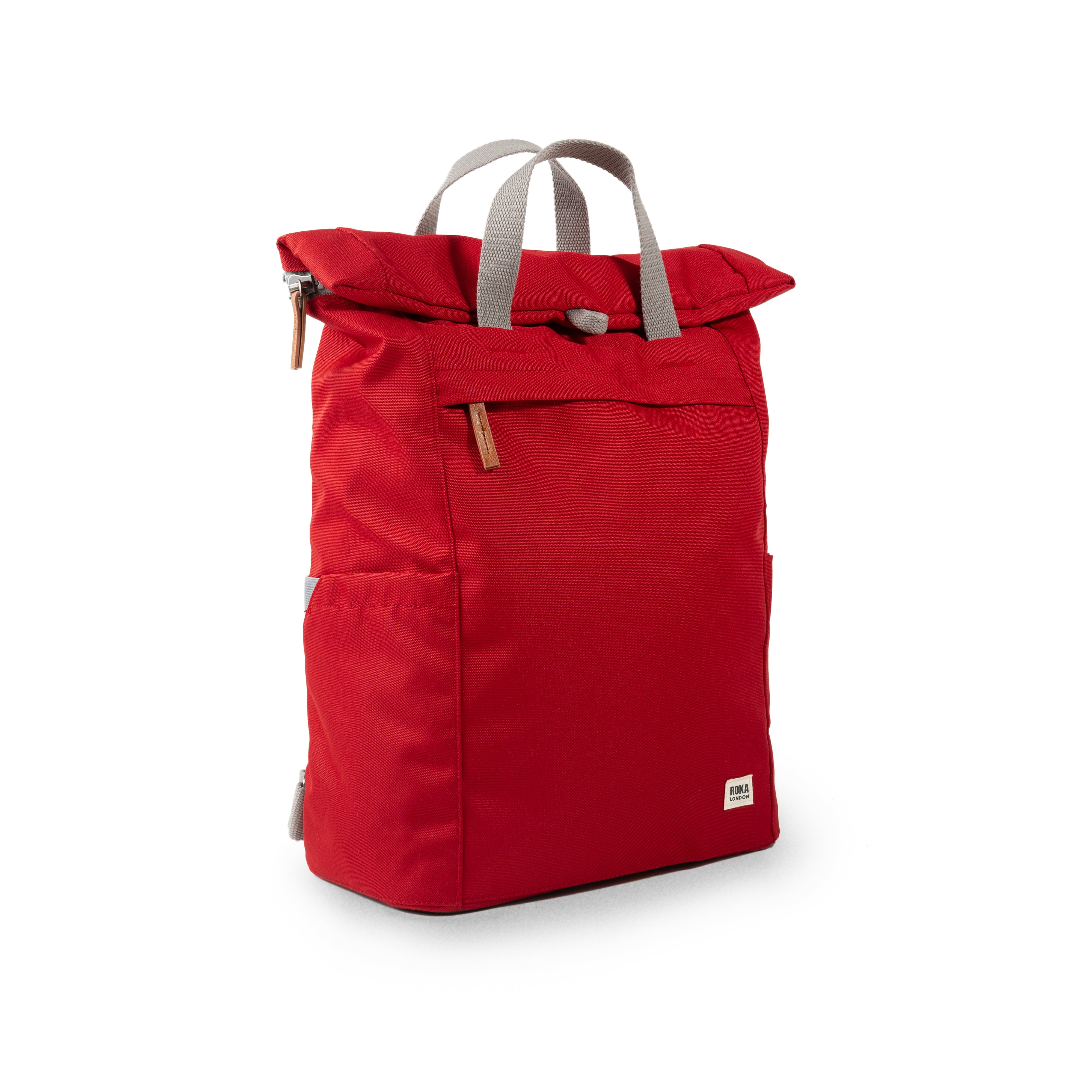 Finchley Backpack in Mars Red – ROKA London
