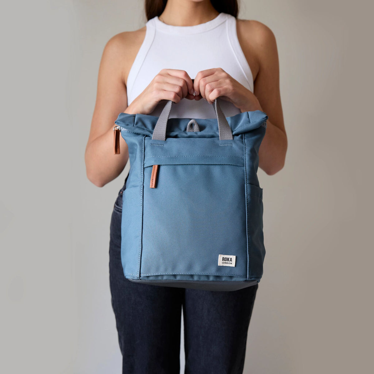 Finchley Backpack in Burnt Blue