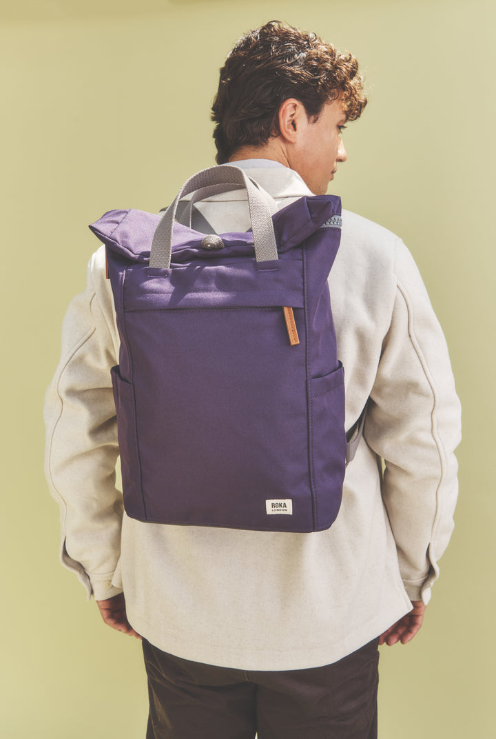 Finchley Backpack in Deep Grape
