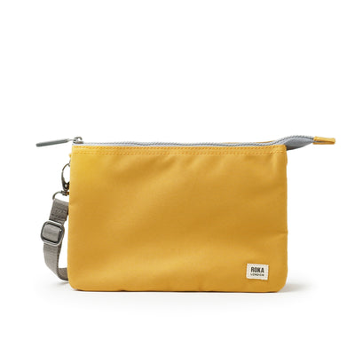 Roka Carnaby Crossbody XL Recycled Canvas Rooibos