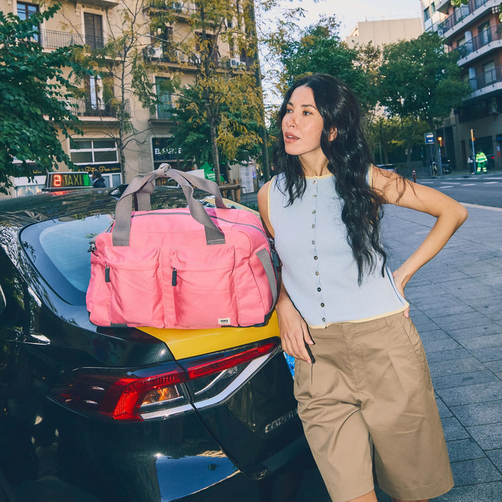 Gatwick Carry-On Duffel Bag in Pink Lemonade