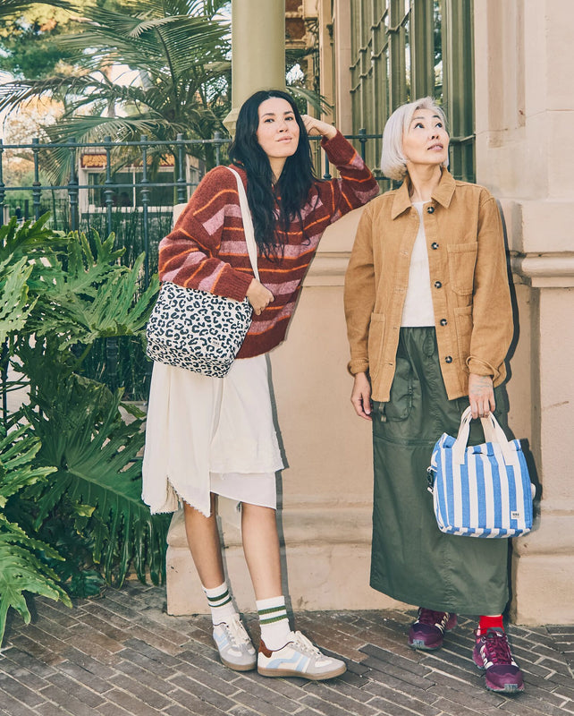 Hampstead Lunch Bag in Summer Leopard