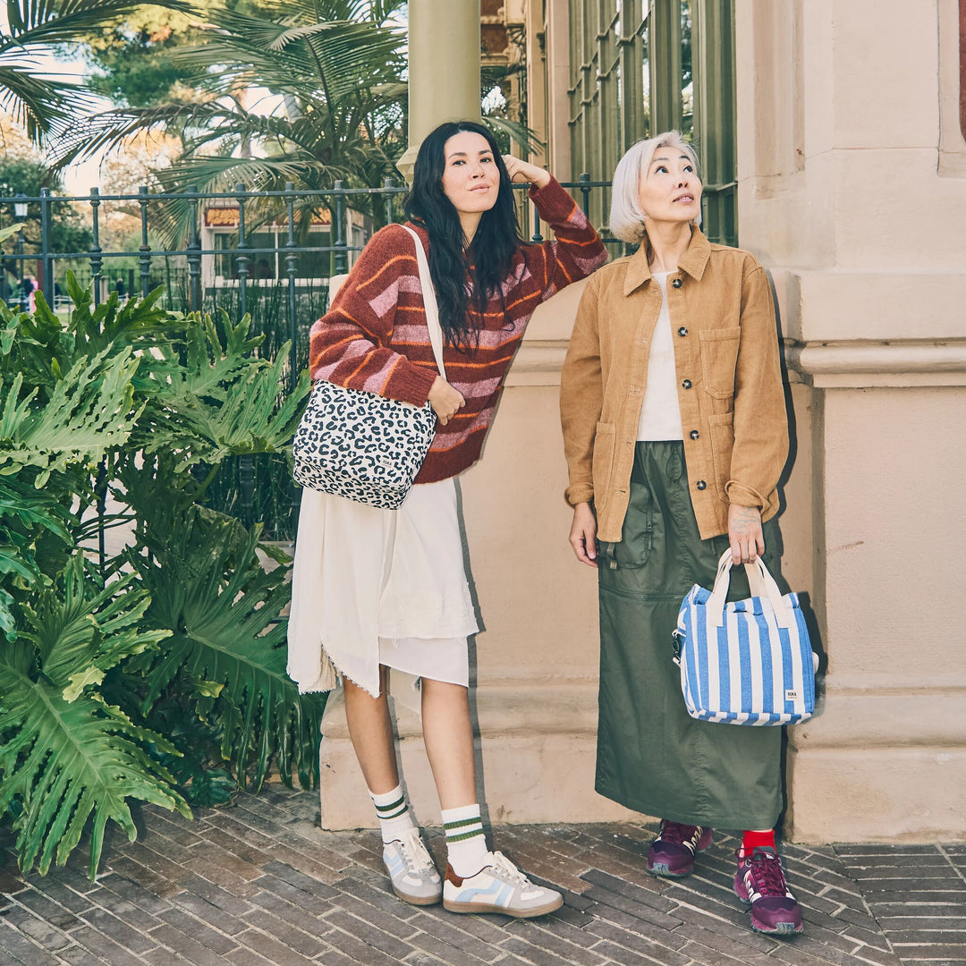 Hampstead Lunch Bag in Summer Leopard