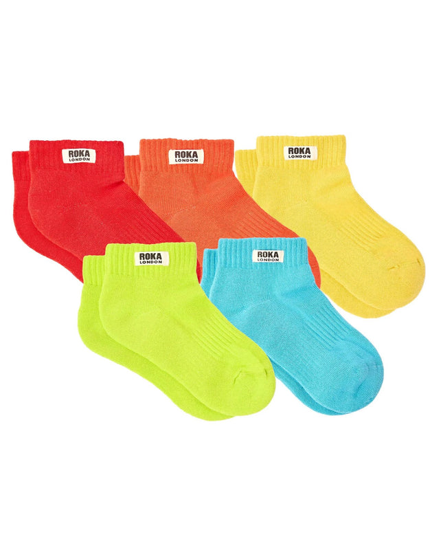 Bright Bundles Kid's Wembley Socks 5-pack