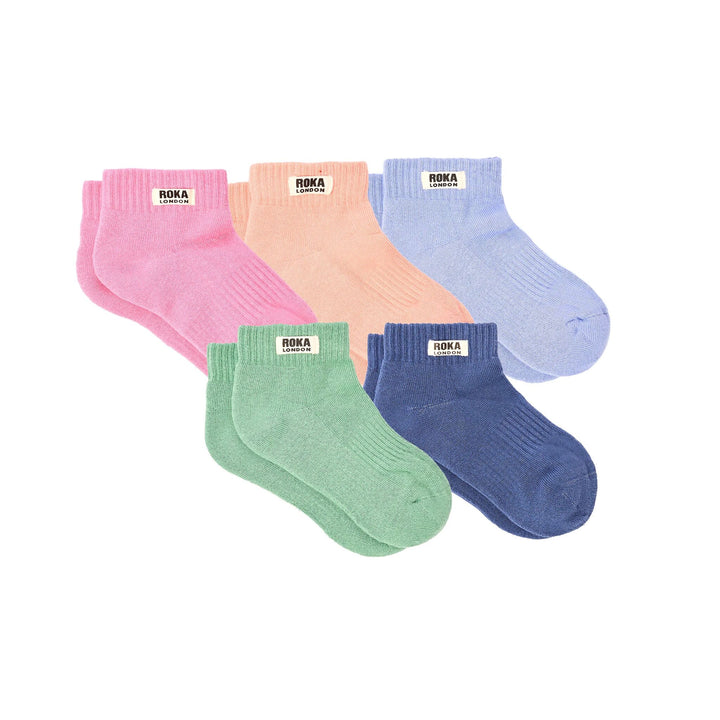 Pastel Multipack - Wembley Socks for Kids, 5-pack