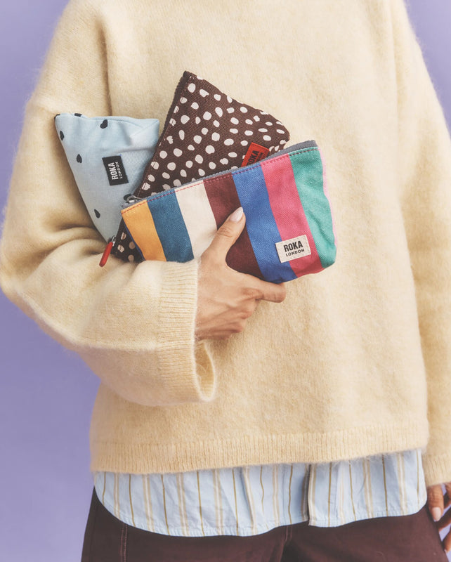 Maida Vale Pouch in Brown Spot
