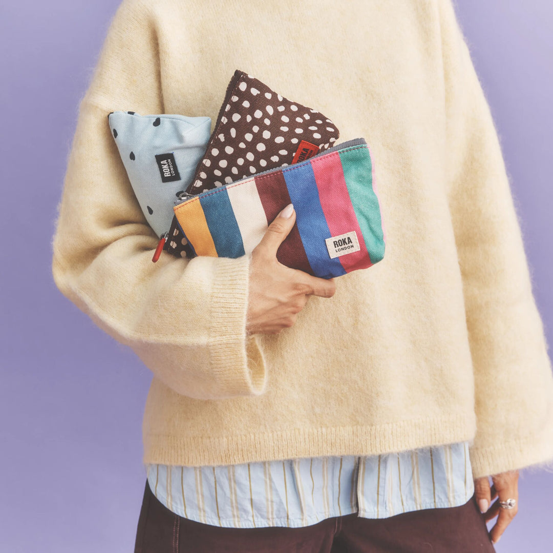 Maida Vale Pouch in Brown Spot