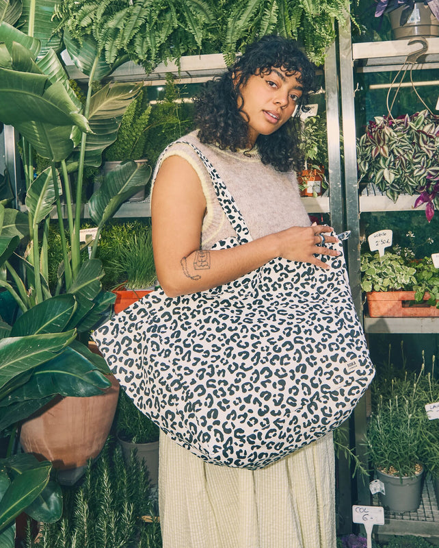 Marylebone Tote Bag in Summer Leopard