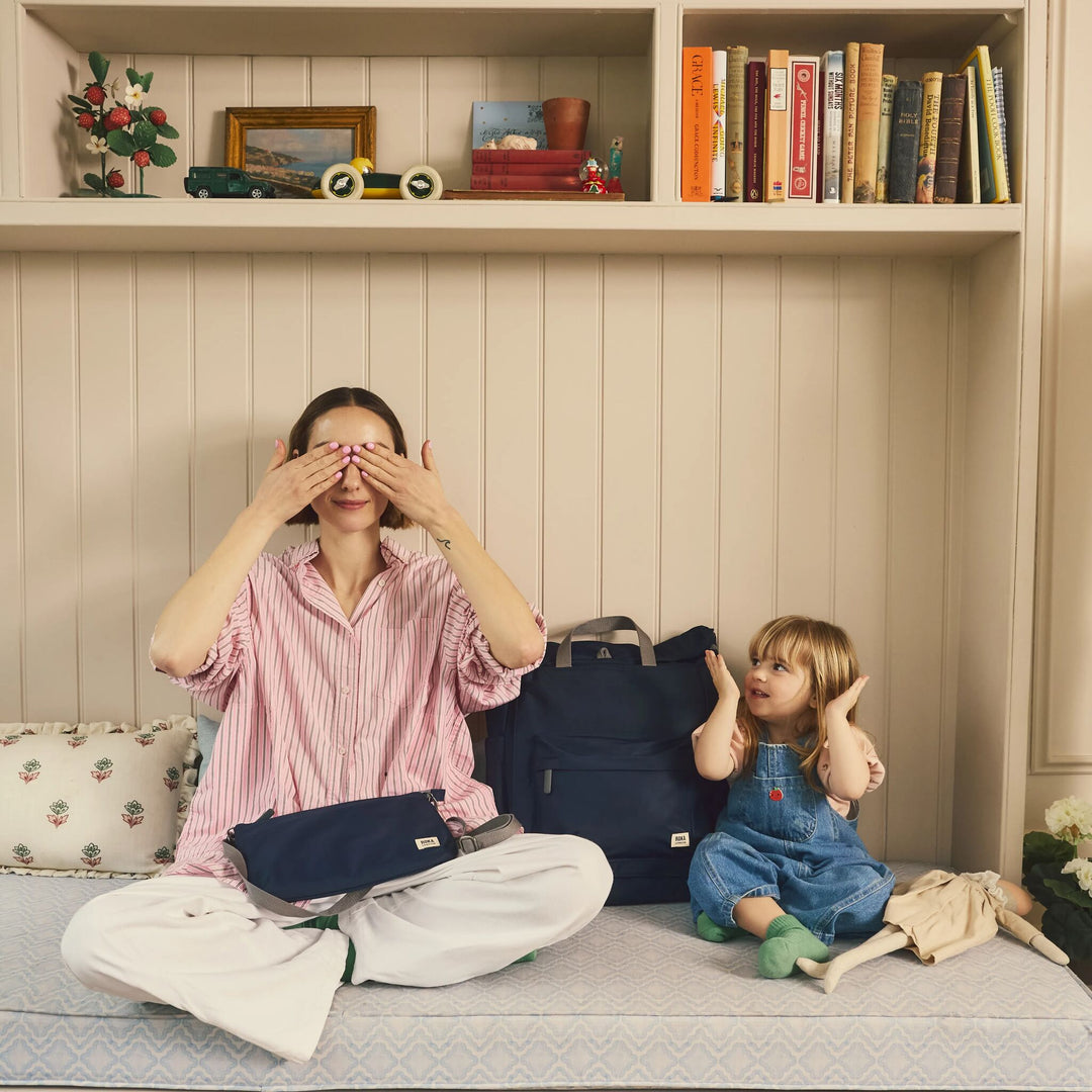 Primrose Baby Changing Bag in Midnight