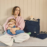 Primrose Baby Changing Bag in Midnight
