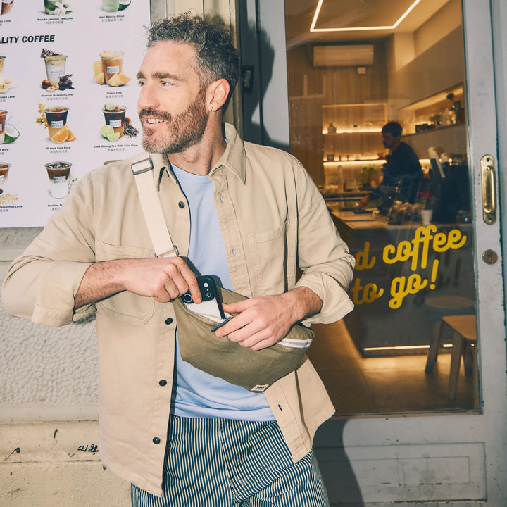 Mill Hill Crossbody Bag in Taupe