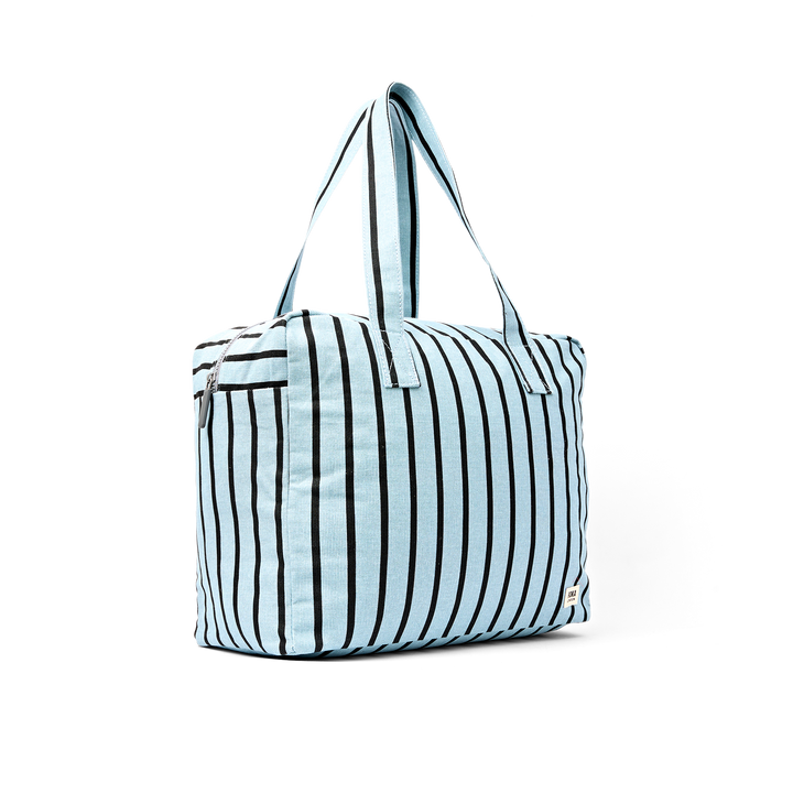 Sloane Shoulder Bag in Blue Stripe