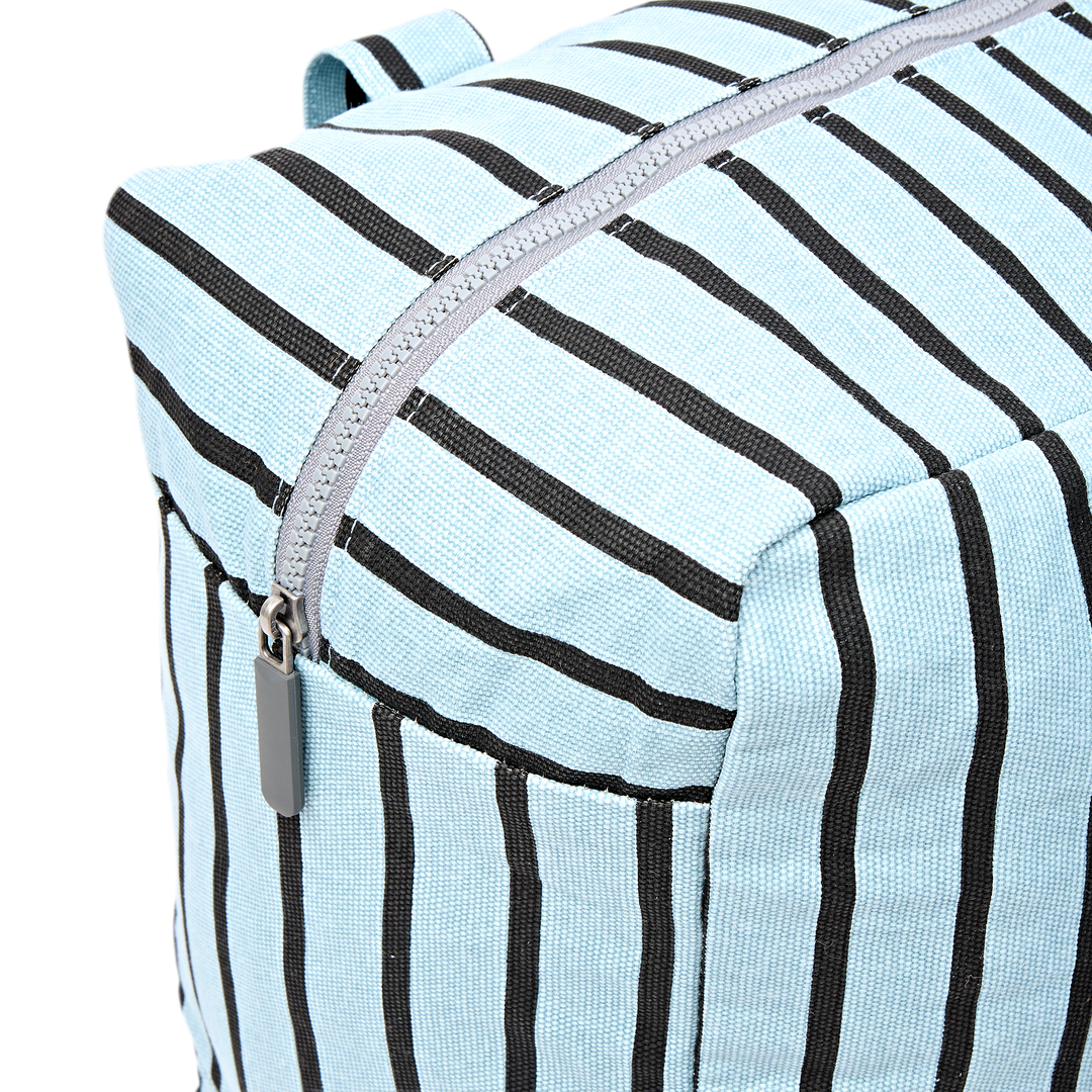 Sloane Shoulder Bag in Blue Stripe
