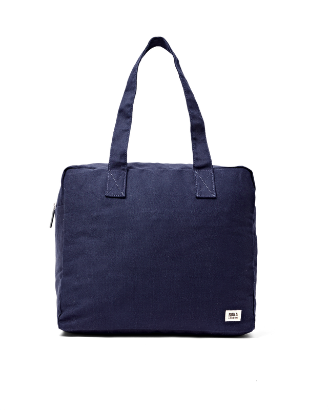 Sloane Shoulder Bag in Navy Blue