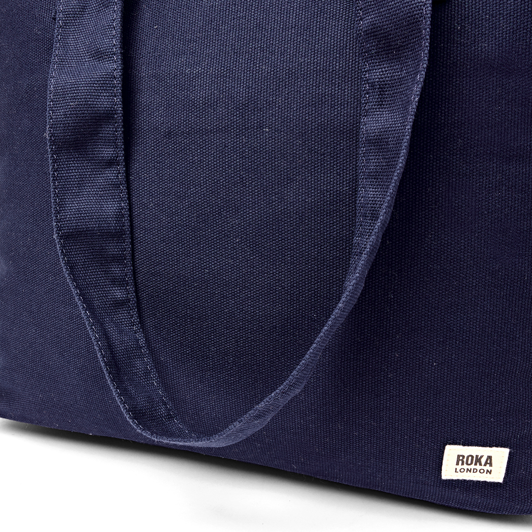 Sloane Shoulder Bag in Navy Blue