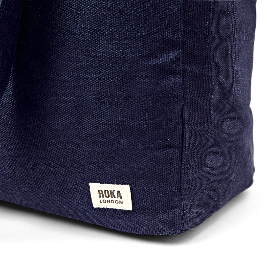 Sloane Shoulder Bag in Navy Blue