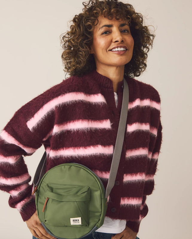 Paddington Crossbody Bag in Cranberry