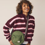 Paddington Crossbody Bag in Cranberry
