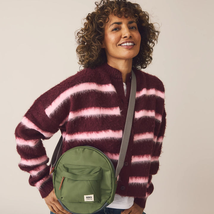 Paddington Crossbody Bag in Cranberry