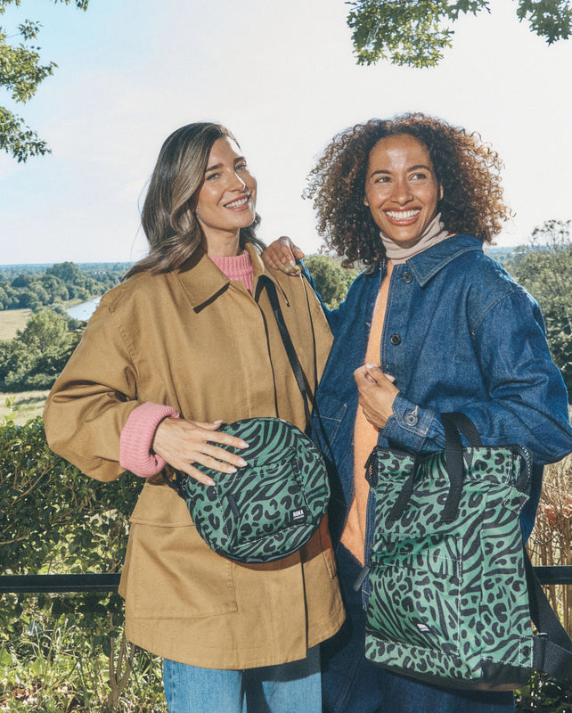 Paddington Crossbody Bag in Mixed Animal Artichoke