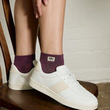 Wembley Ankle Socks for Women in Berry