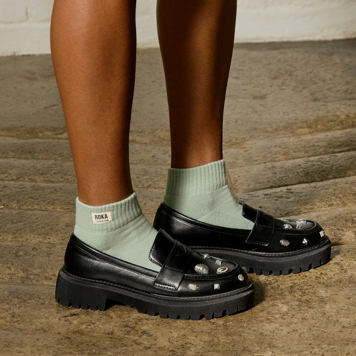 Wembley Ankle Socks for Women in Mist