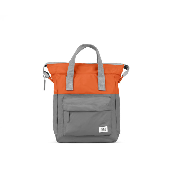 Creative Waste Bantry B Graphite/Burnt Orange Recycled Nylon