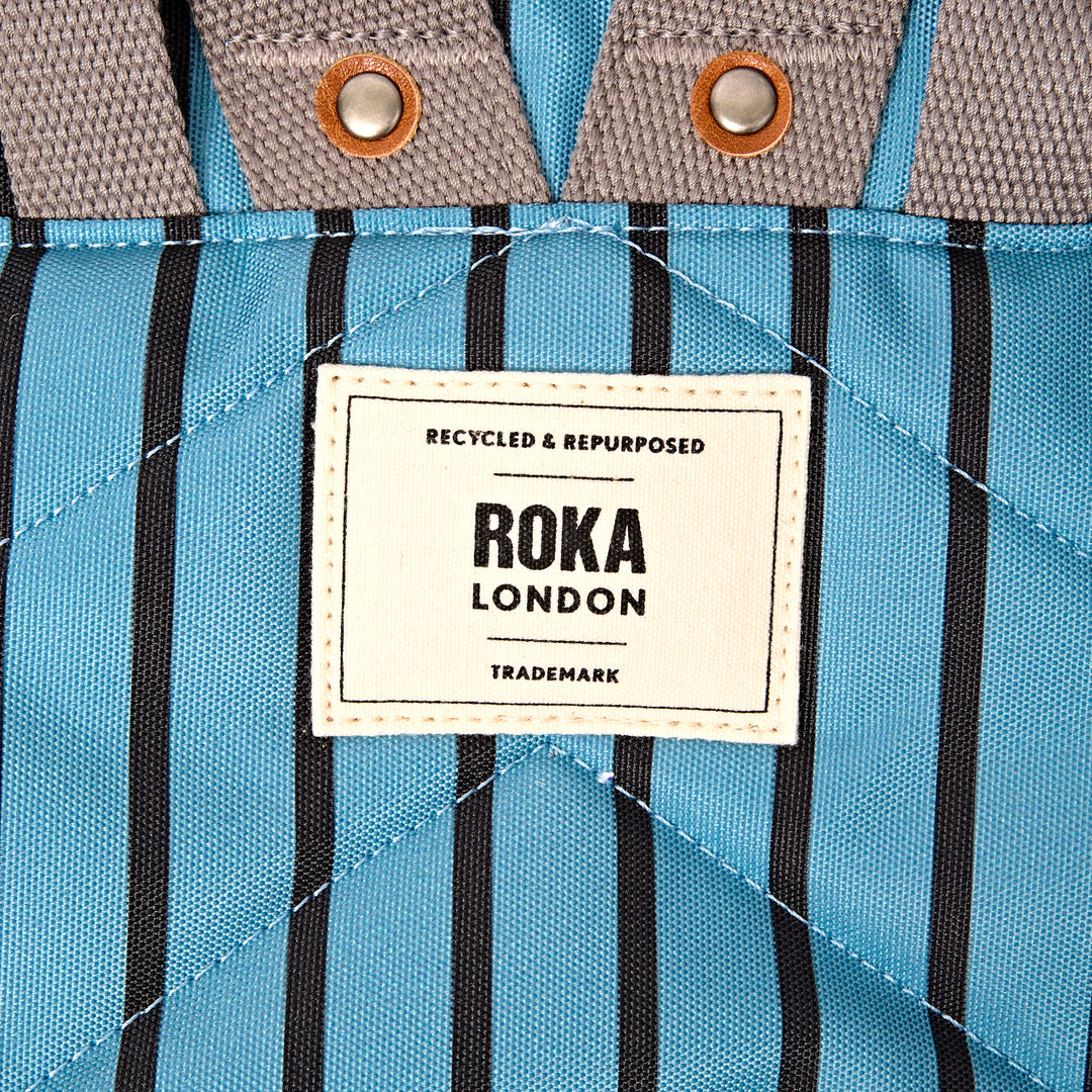 Bantry Backpack in Blue Stripe