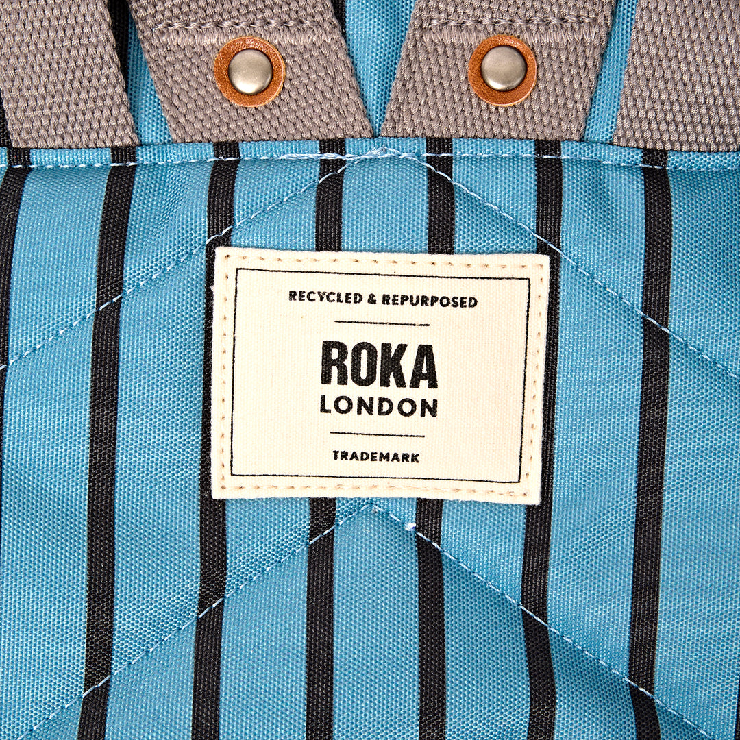 Bantry Backpack in Blue Stripe