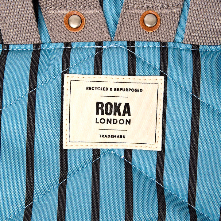 Bantry Backpack in Blue Stripe